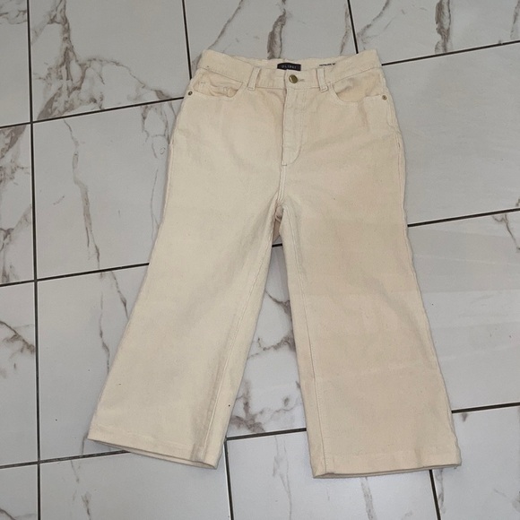 DL1961 Hepburn Wide Leg High Rise Vintage Corduroy Pants - Picture 15 of 16